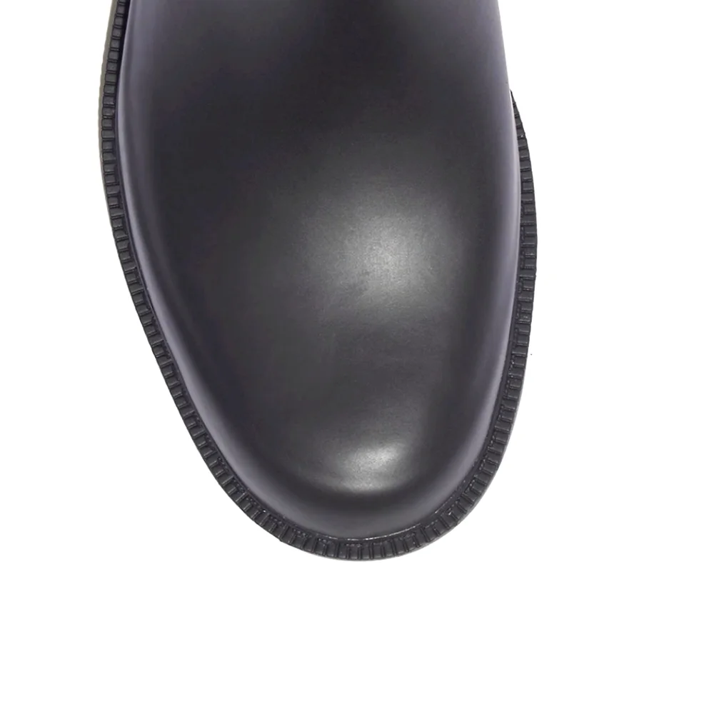 Madewell Black Chelsea Rain Ankle Boots